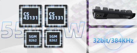 Description image for FiiO KB3 HiFi Audio Mechanical Keyboard BLACK