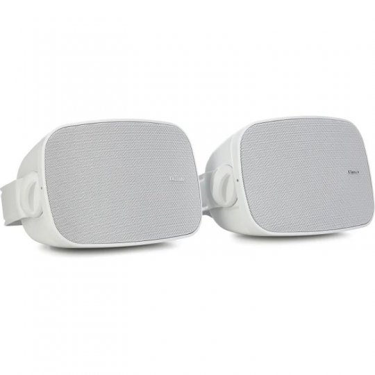 Klipsch RSM400 4-Inch Indoor / Outdoor Residential Surface Mount Loudspeaker (Pair) WHITE