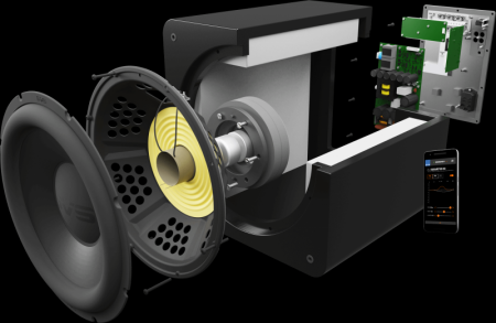 Description image for SVS SB-2000 PRO 12-Inch Sealed Box Subwoofer with Sledge STA-550D Amp BLACK ASH