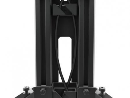 Description image for Kanto AVT1 Single AV Component Wall Shelf (Aluminum Cover) BLACK