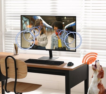 Description image for Samsung LS43FM702UNXZA 43-Inch ViewFinity M7 UHD HDR10 IPS 60Hz Smart Monitor