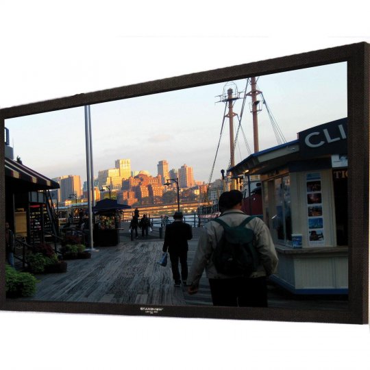 Grandview LF-PU 180\" Permanent Fixed-Frame Projector Screen 16:9