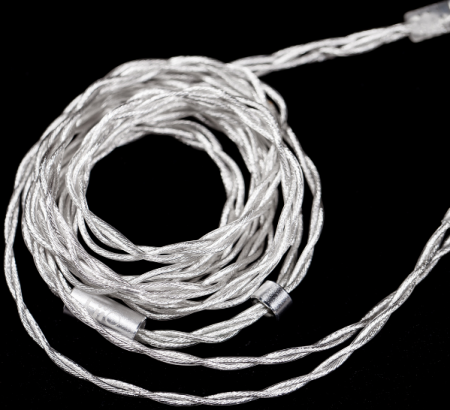 Description image for FiiO LC-4.4D 4.4mm Monocrystalline Pure MMCX Earphone Cable SILVER