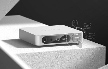 Description image for FiiO K11 Desktop DAC and Headphone amplifier. 1400mW Output Power SILVER