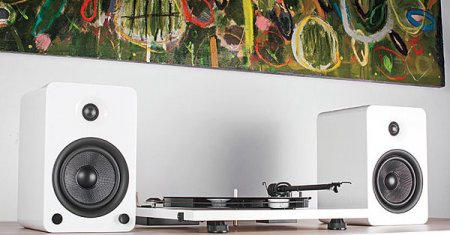 Description image for Kanto SUB8MW 8-Inch Active Subwoofer MATTE WHITE - Open Box