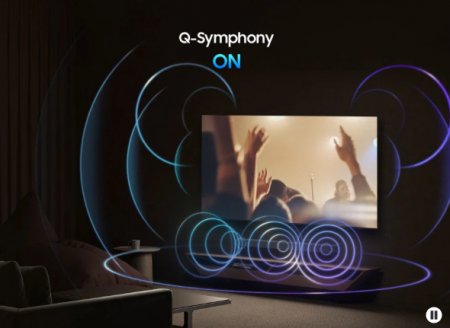 Description image for Samsung QN55QN80FAFXZC 55-Inch QLED 4K Vision AI Smart TV [2025]