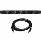 Sanus CAFC01 EcoSystem Rack-mounted 1U Ultra Quiet Cooling Fan