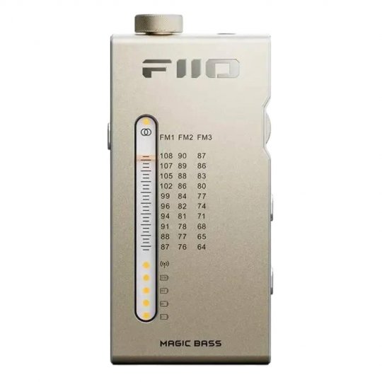 FiiO RR11 Portable Stereo Radio TITANIUM GOLD