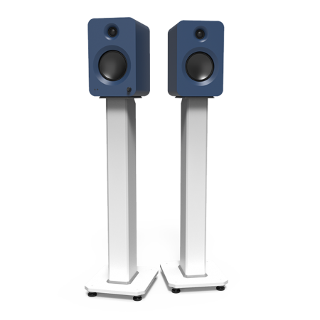 Description image for Kanto REN 2-Way Active Wireless Bookshelf Speakers MATTE BLUE (Pair)