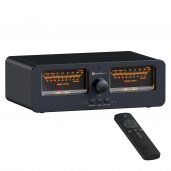 Fosi Audio LC30 VU Meter Amplifier Speaker Selector BLACK