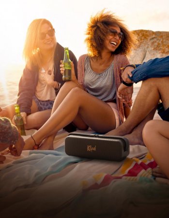 Description image for Klipsch Detroit Portable Bluetooth Speaker with Powerful Sound Performance
