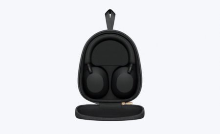 Description image for Sony WH-1000XM5 Over-Ear Noise Cancelling Bluetooth Headphones SILVER