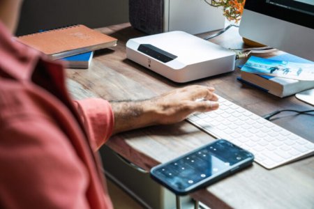 Description image for Bluesound POWERNODE EDGE Compact Wireless Music Streaming Amplifier BLACK