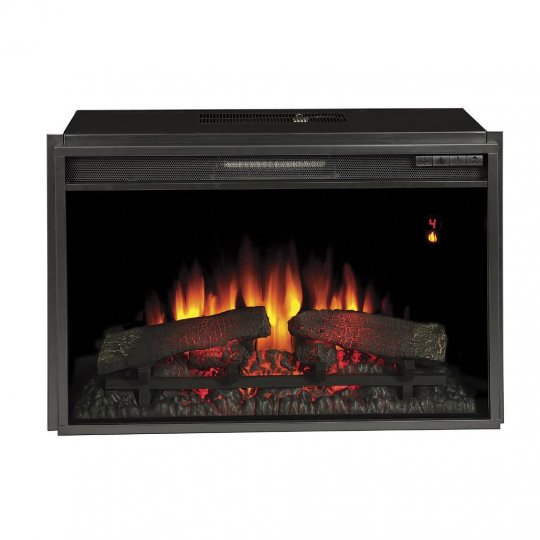 Bell\'O 26′′ 3D Infrared Quartz Electric Fireplace Insert