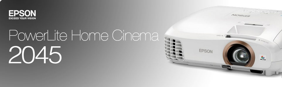 Description image for Epson 2045 Wireless 3D 1080p 3LCD PowerLite Home Cinema Projector