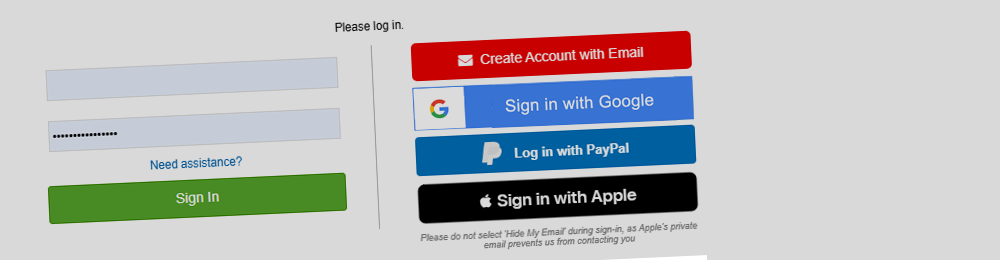Login-only coupon example