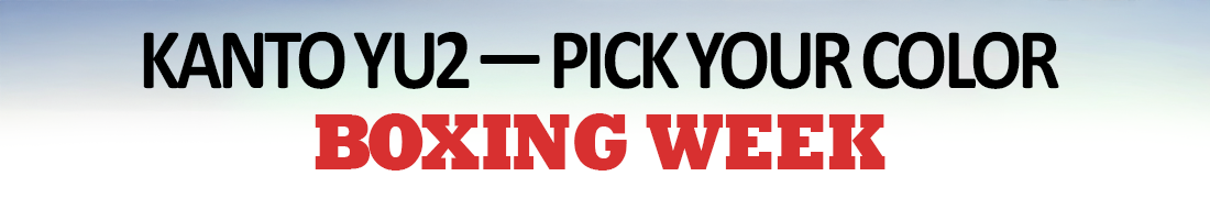 Kanto YU2 — Pick Your Color