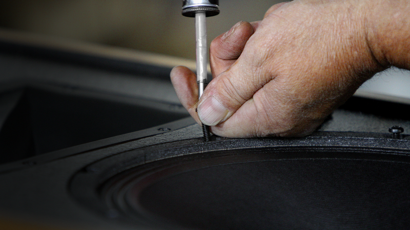 Description image for Klipsch CWALLIVW 15" Cornwall IV Floorstanding Speaker WALNUT