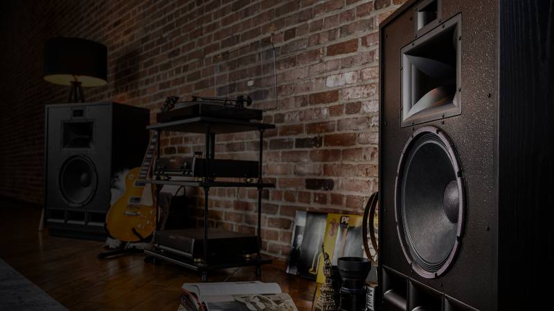 Description image for Klipsch CWALLIVW 15" Cornwall IV Floorstanding Speaker WALNUT