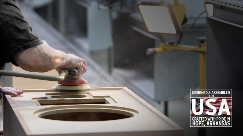 Description image for Klipsch CWALLIVW 15" Cornwall IV Floorstanding Speaker WALNUT