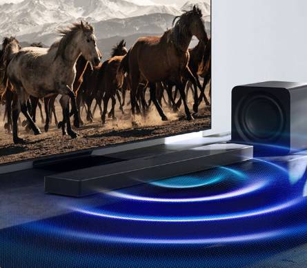 Description image for Samsung HW-QS700F/ZC 3.1.2 Ultra-Slim Soundbar BLACK