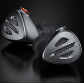 Description image for FiiO FH9 1 Dynamic 6 Balanced Armature Driver IEMs TITANIUM