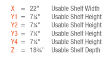 Description image for Sonora S40A5MB Adjustable 5 Shelves Audio Stand MEDIUM BROWN