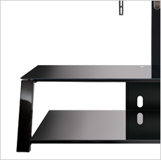 Description image for Bell'O TP4463 Triple Play 63-Inch TV Stand for TVs up to 70-Inch BLACK